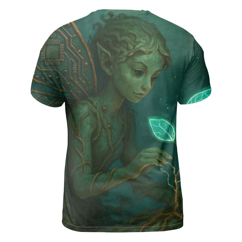 Circuitry Forest Sprite unique graphic print tees