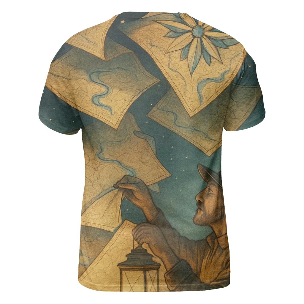 Paper Lantern Cartographer custom all-over print shirts