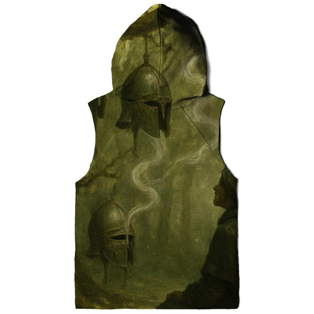 Grove Of Whispering Helmets zip-up hoodies
