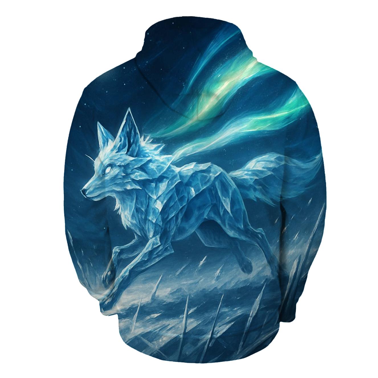 Crystal Fox Run zip-up hoodies