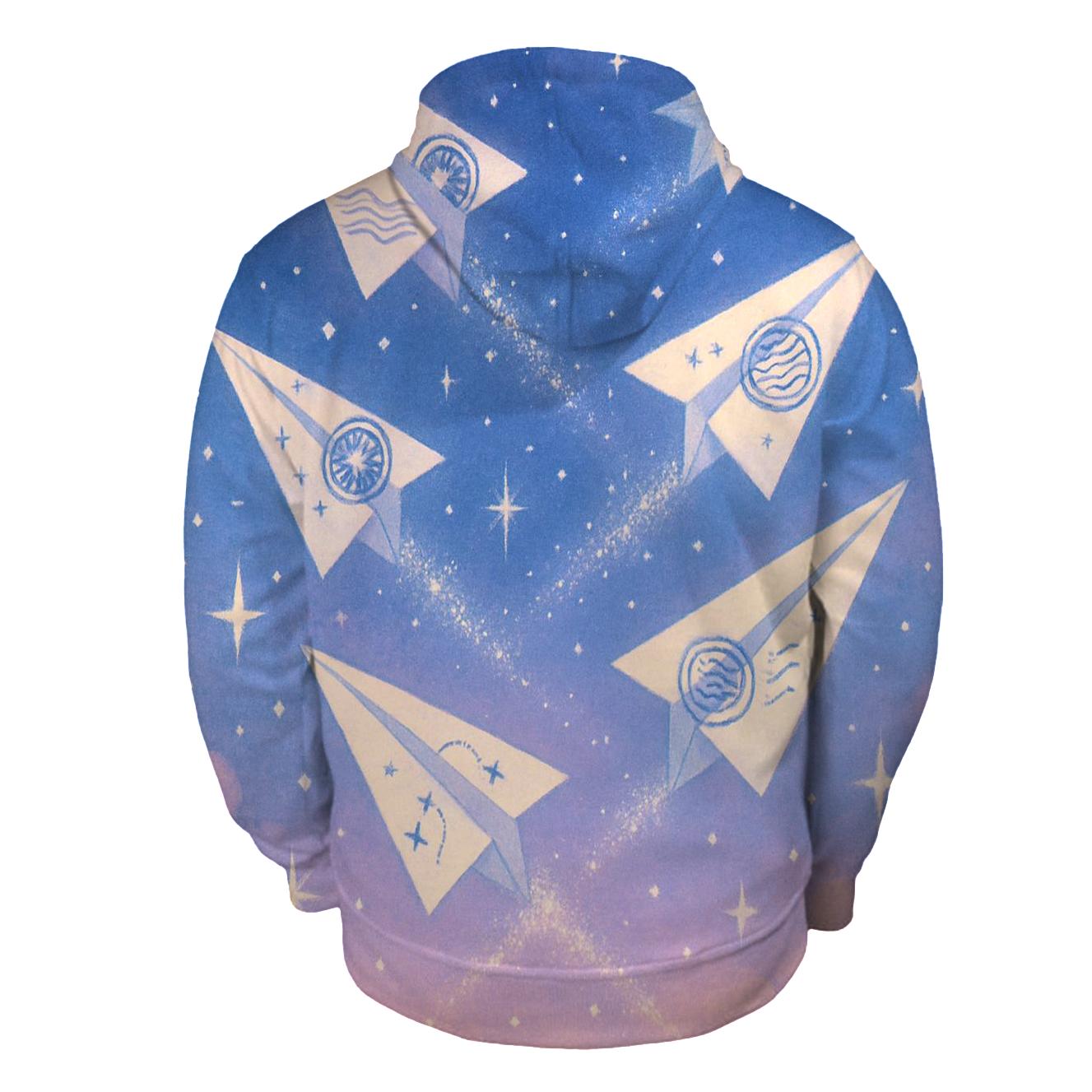 Paperplane Meteors designer hoodies
