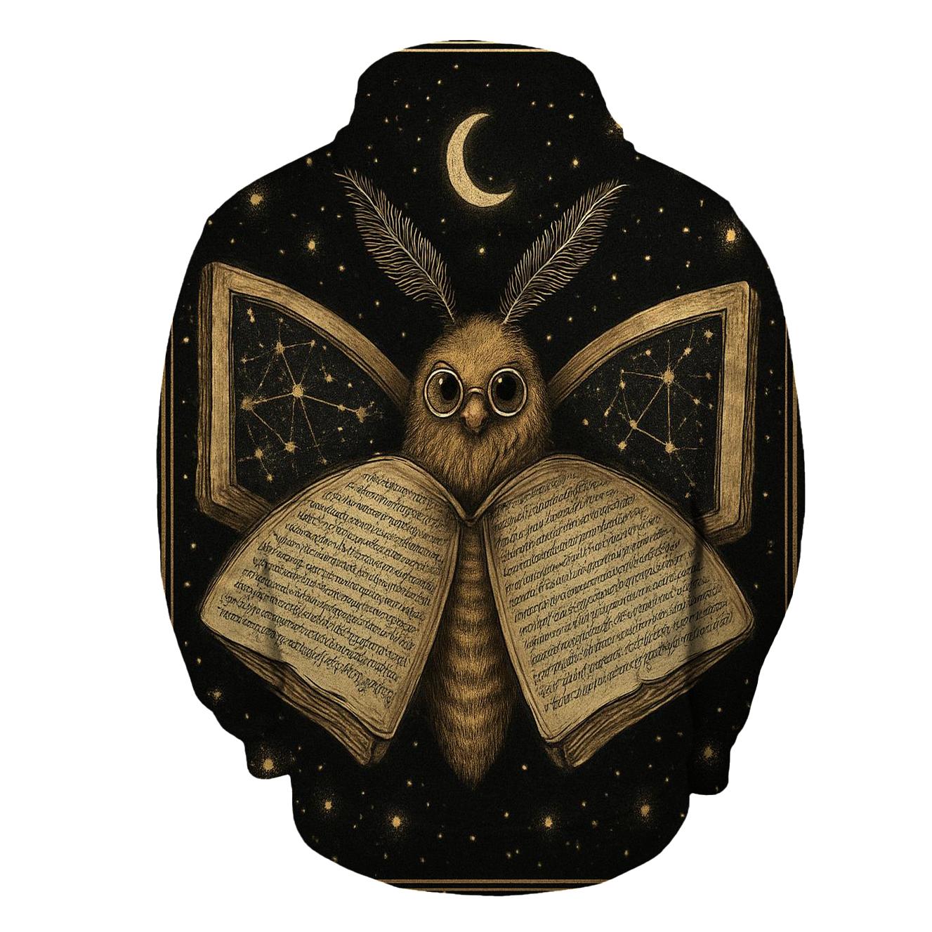 Gilded Moth Librarian heavyweight hoodies