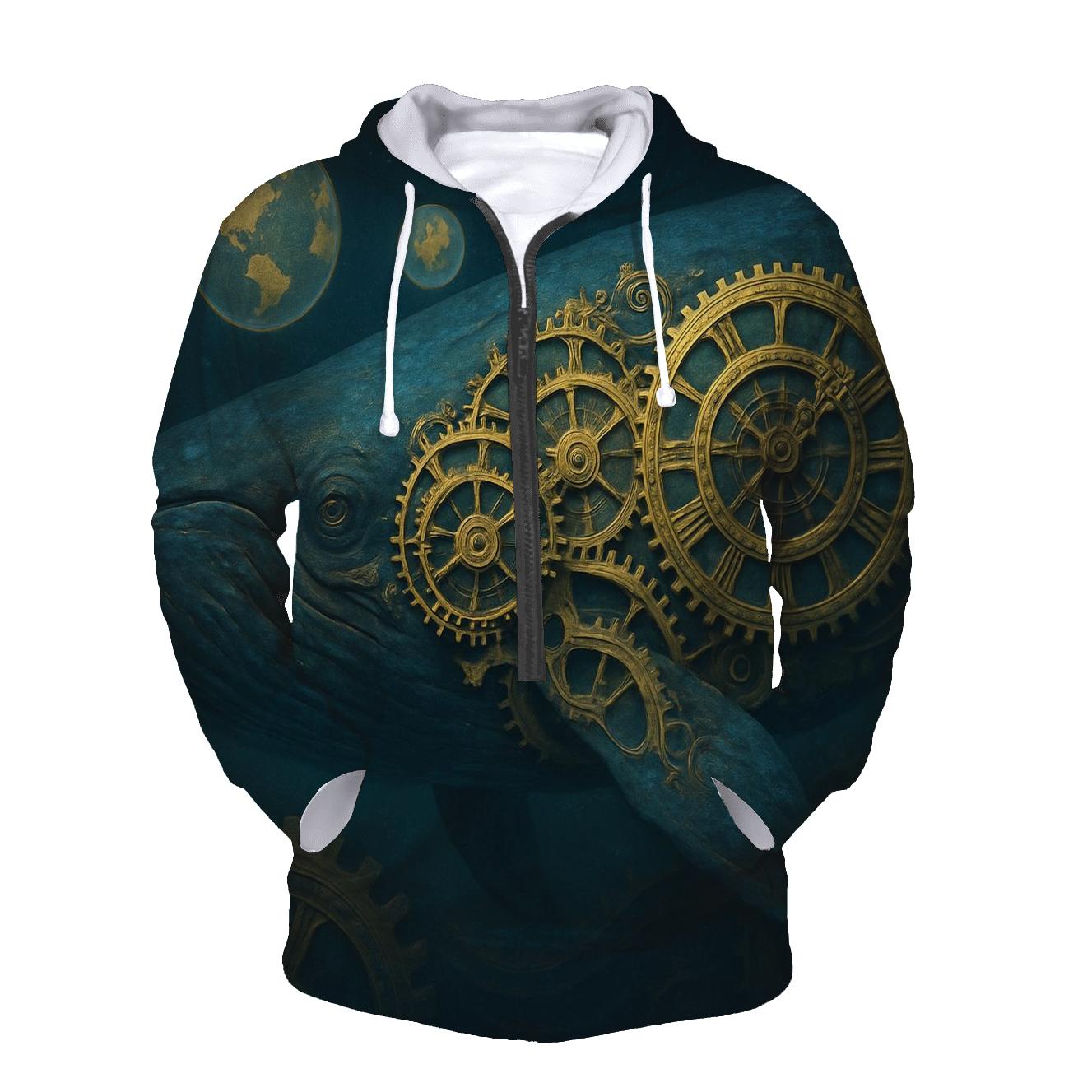 Clockmaker Whale Dream hoodie styles