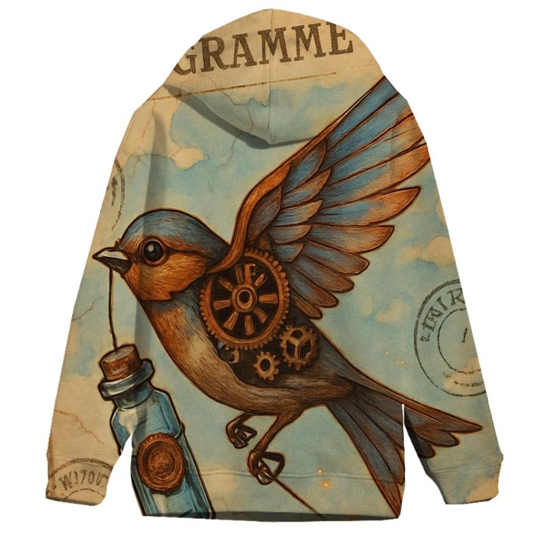 Tin Sparrow Messenger hoodies fashion