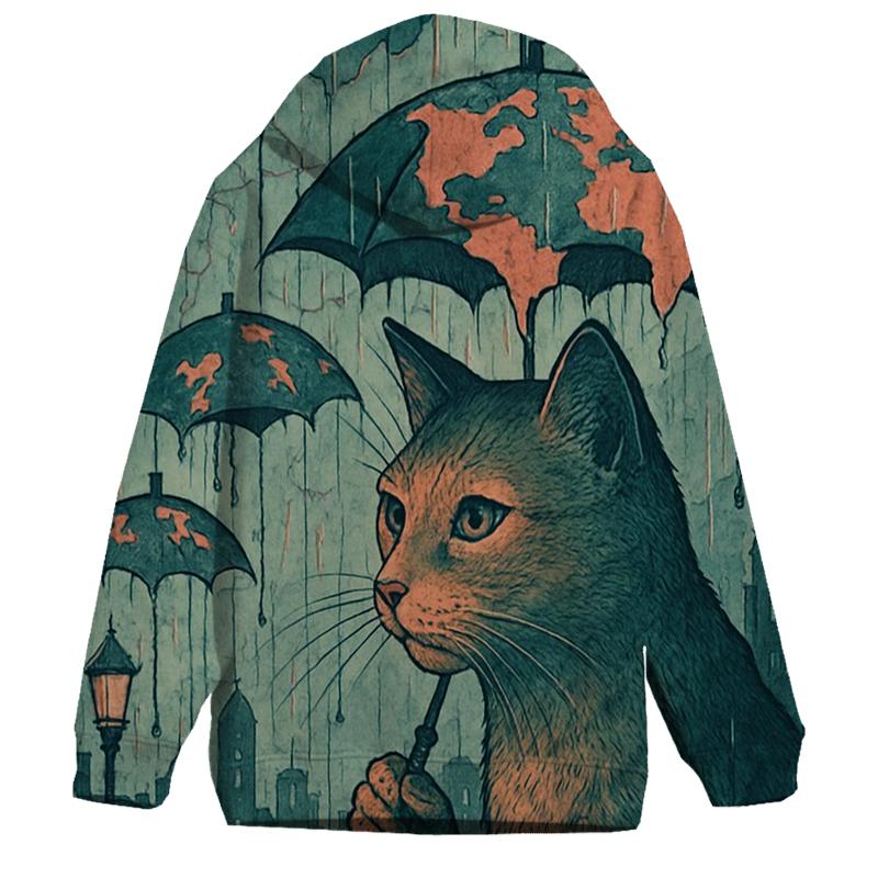 Umbrella Atlas Cat hoodie styles