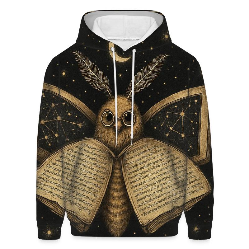 Gilded Moth Librarian hoodie designs