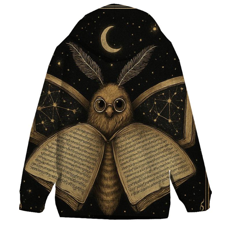 Gilded Moth Librarian hoodie designs