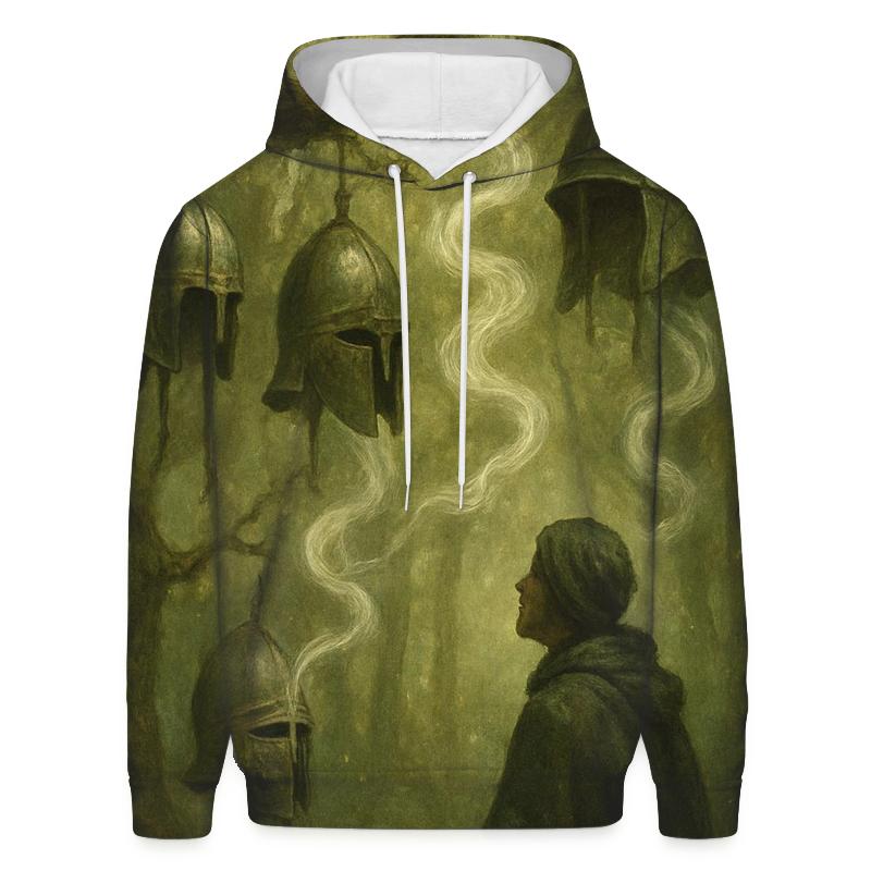 Grove Of Whispering Helmets graphic hoodies