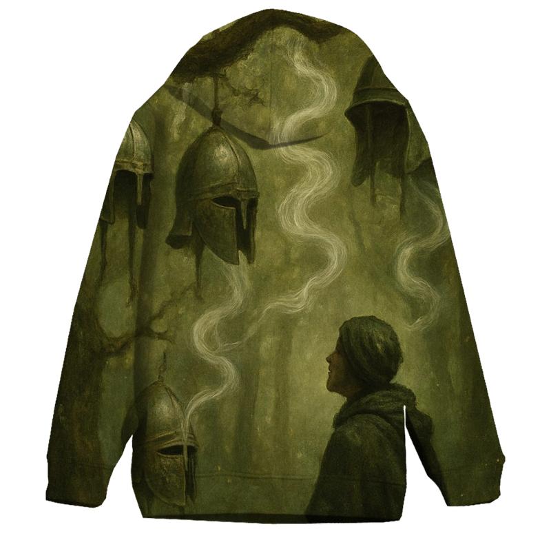 Grove Of Whispering Helmets graphic hoodies
