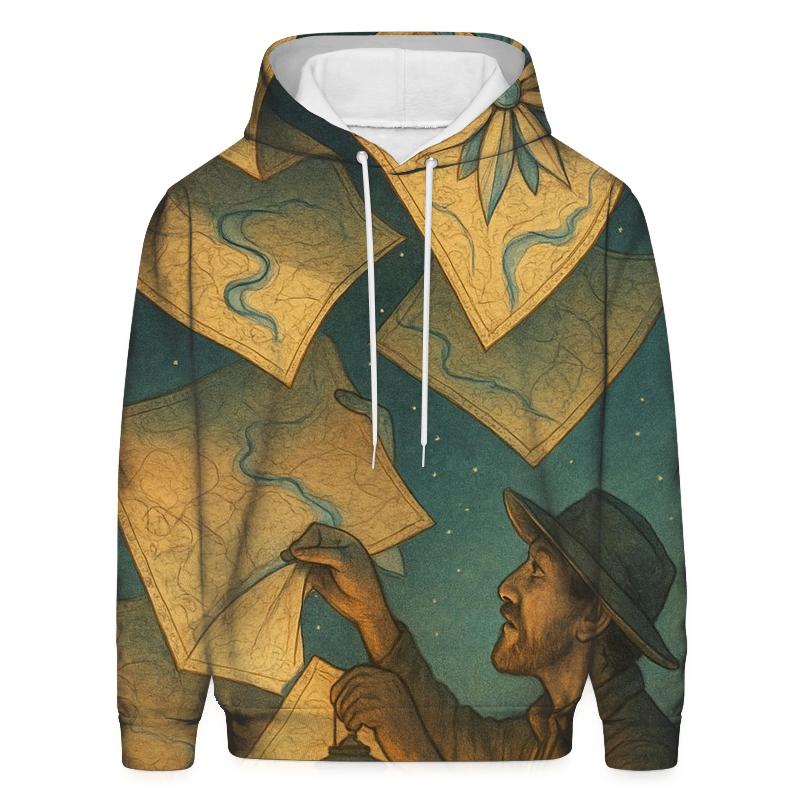 Paper Lantern Cartographer hoodies fashion