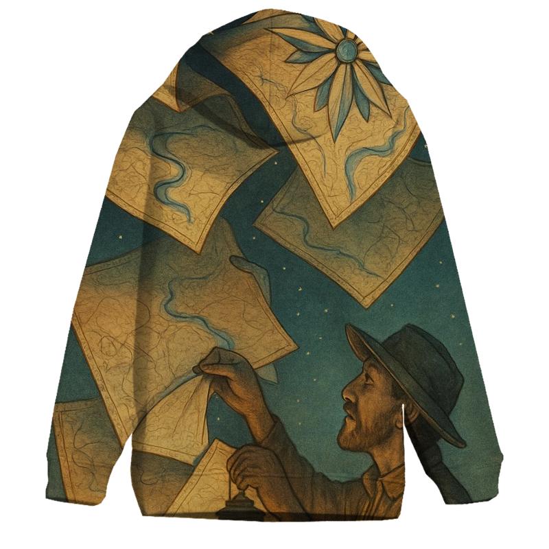 Paper Lantern Cartographer hoodies fashion