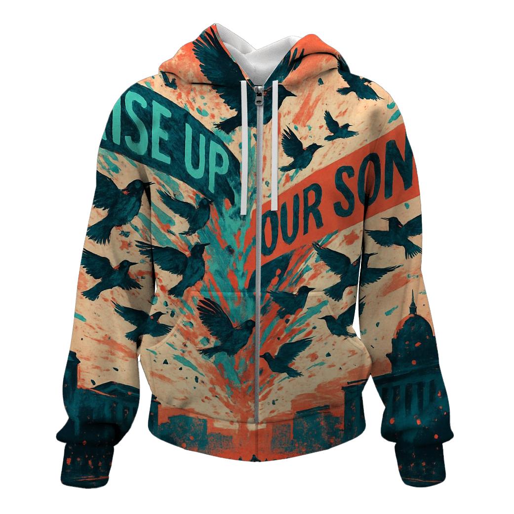 Chromatic Sparrow Riot hoodies fashion