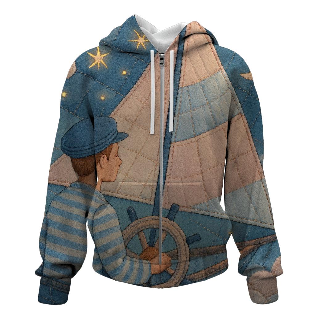 Stitched Sky Sailor designer hoodies