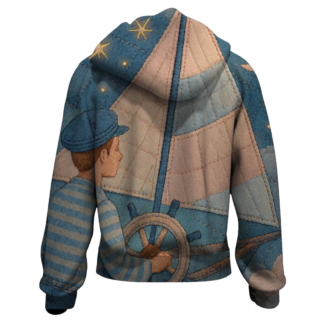 Stitched Sky Sailor designer hoodies
