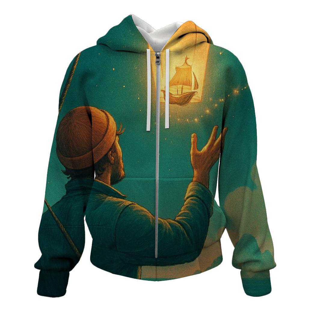 Mariner Sky Lantern premium hoodies