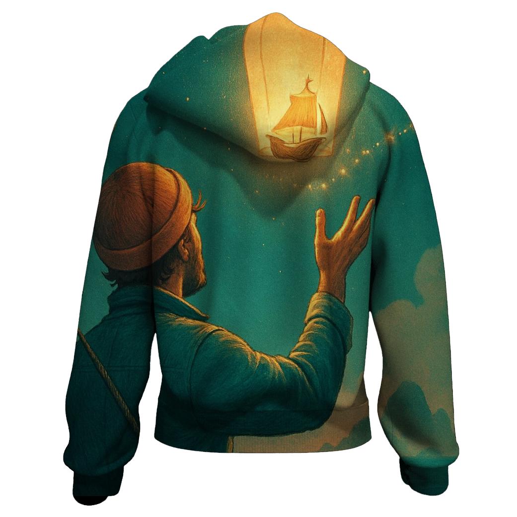 Mariner Sky Lantern premium hoodies