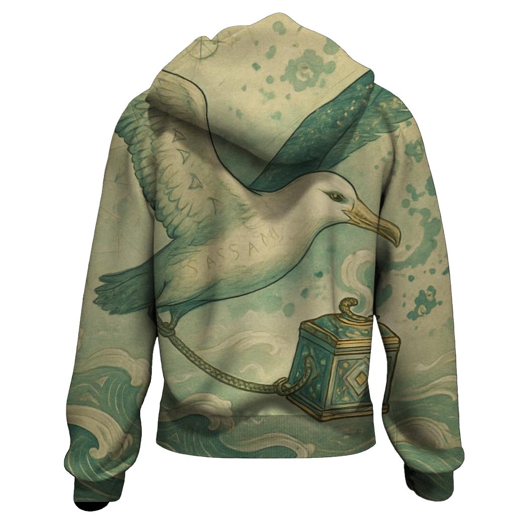 Voyager Tea Albatross pullover hoodies