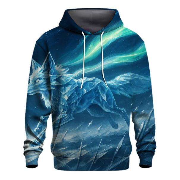 Crystal Fox Run graphic hoodies