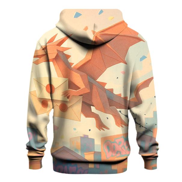 Paper Dragon Courier graphic hoodies
