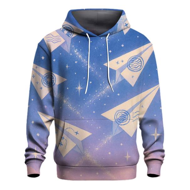 Paperplane Meteors hoodie trends