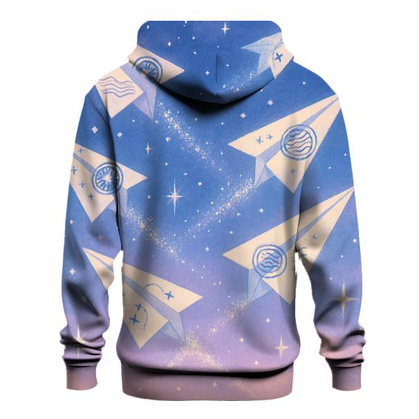 Paperplane Meteors hoodie trends