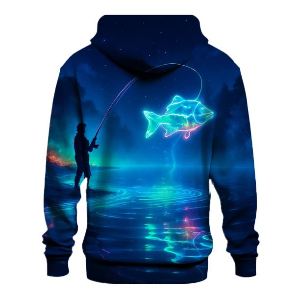 Halcyon Neon Fisher printed hoodies