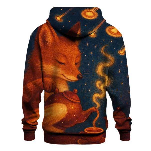 Meteoric Tea Fox zip-up hoodies