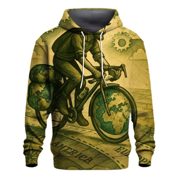 Atlas Bicycle Rider pullover hoodies