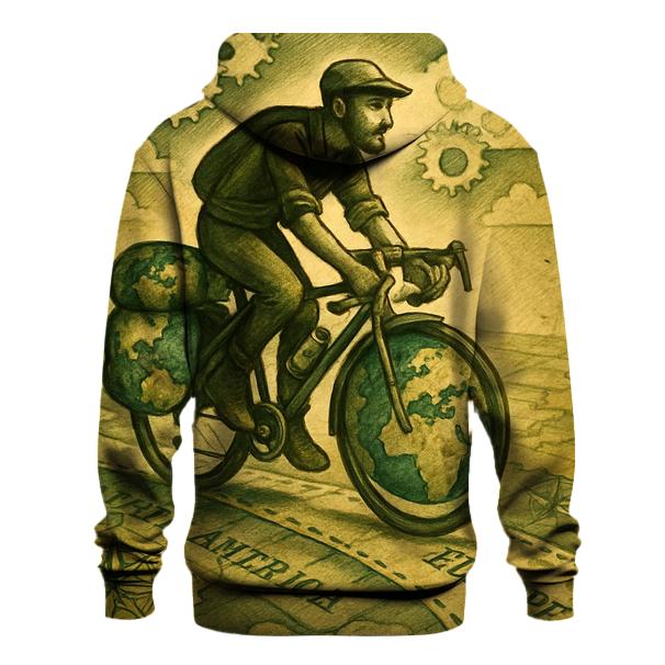 Atlas Bicycle Rider pullover hoodies