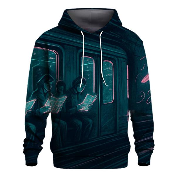 Subway Constellation Rider printed hoodies