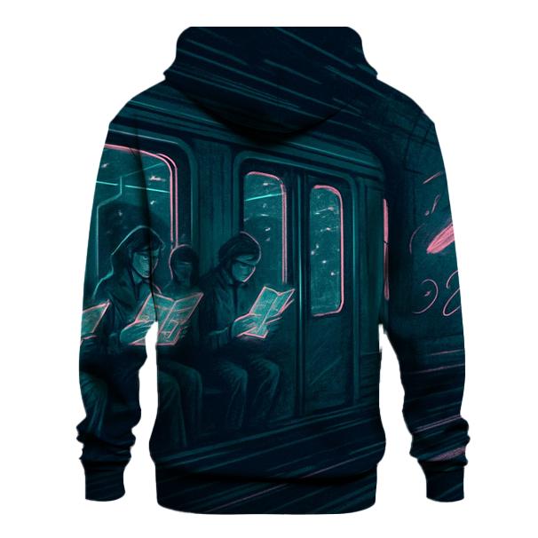 Subway Constellation Rider printed hoodies