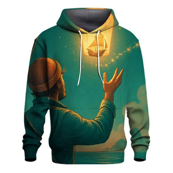 Mariner Sky Lantern embroidered hoodies