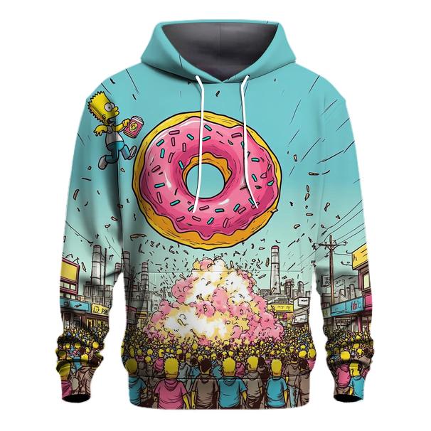 Springfield Sunset Ruckus embroidered hoodies