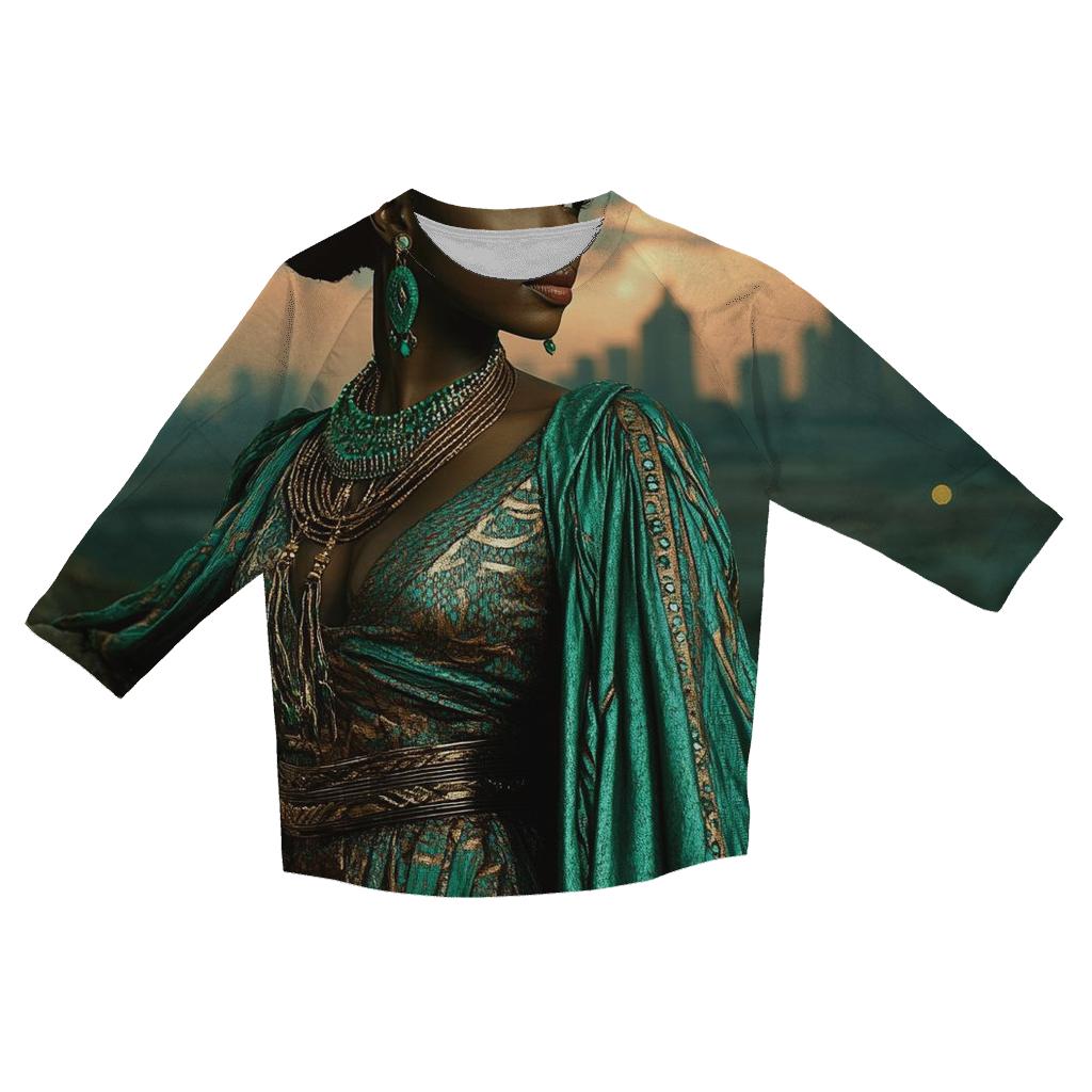 Lupita Nyongo: Whispering Shadows Of Wakandan Grace custom 3/4 sleeve shirts