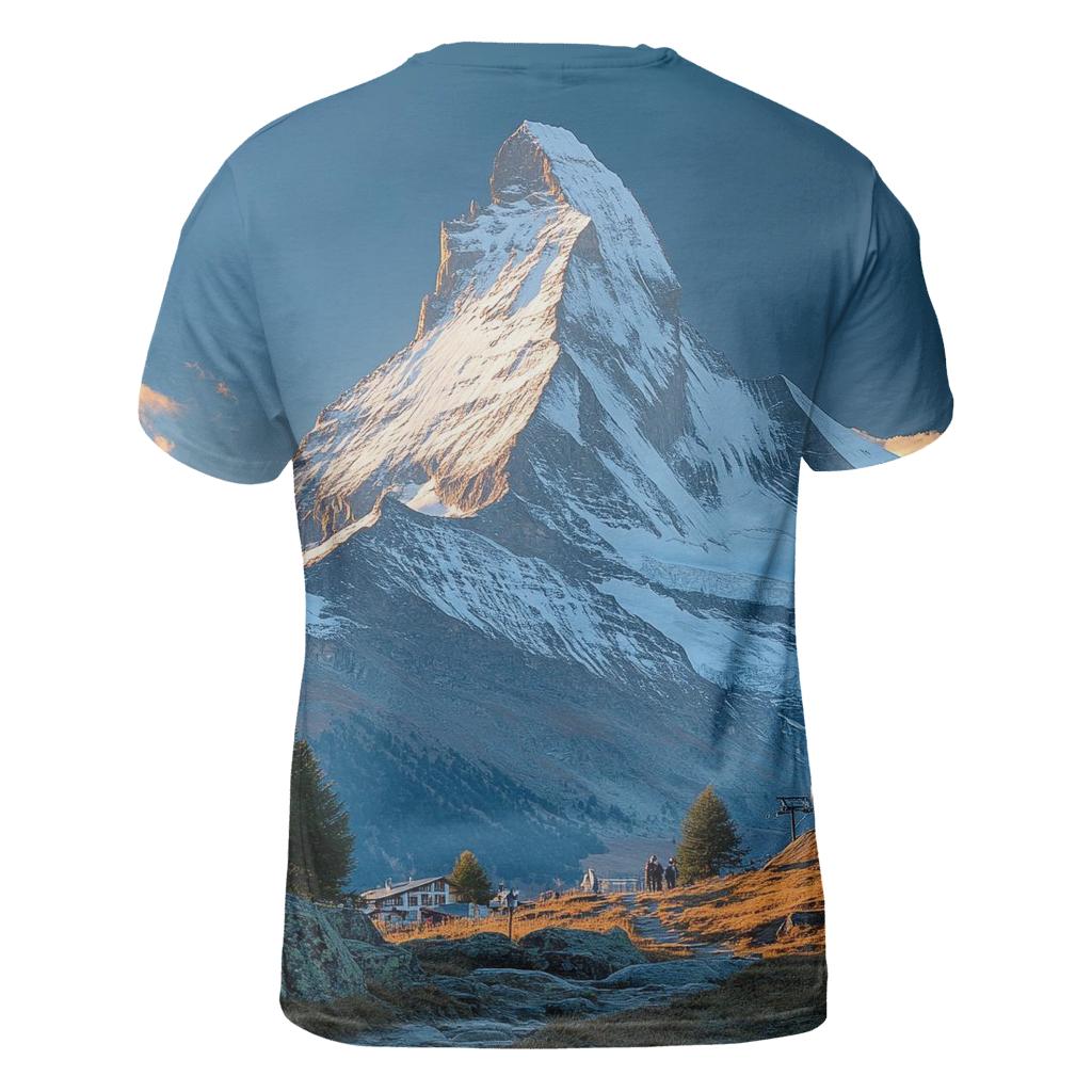 Matterhorn - Zermatt unique graphic print tees