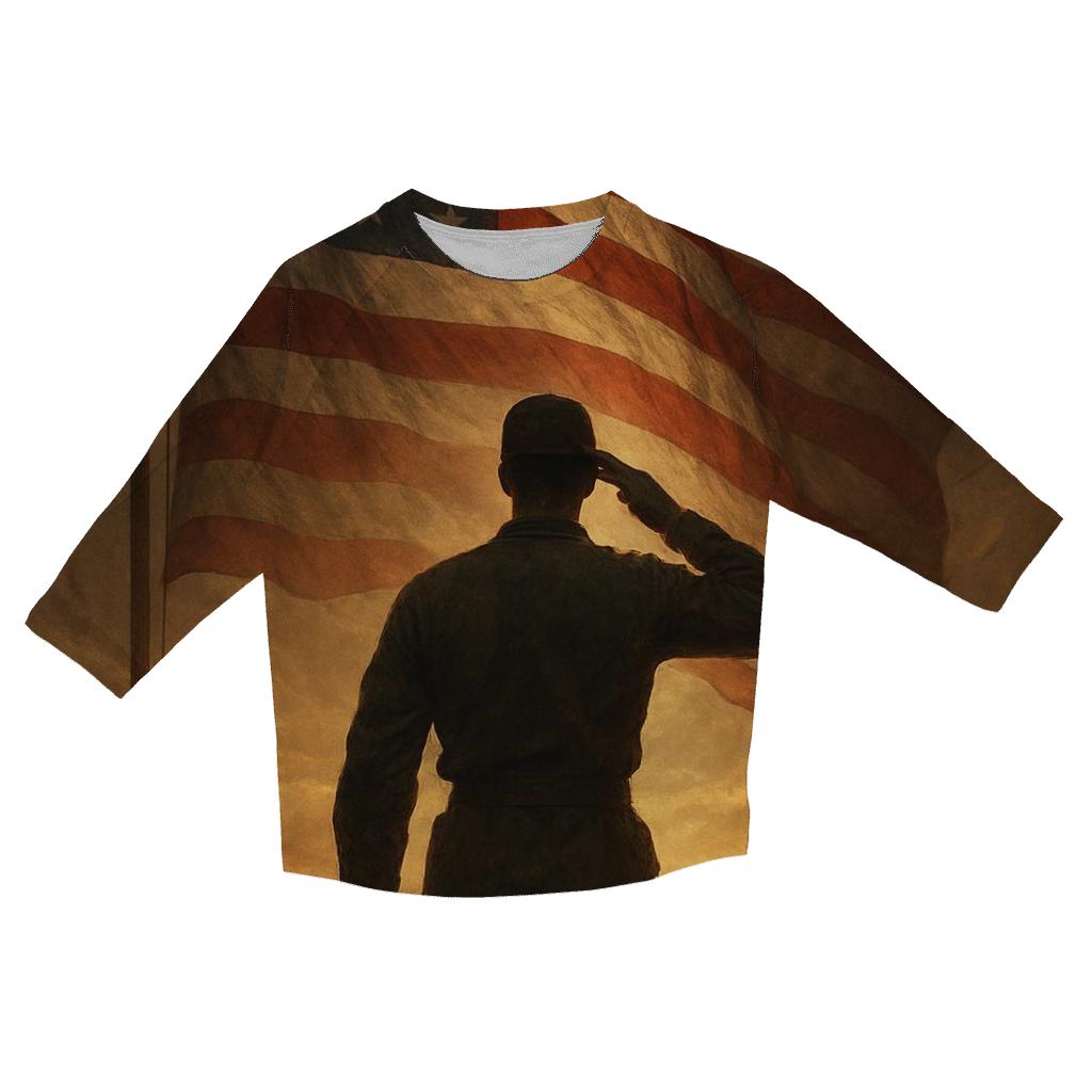 Flag Sentinel Dawn custom 3/4 sleeve shirts