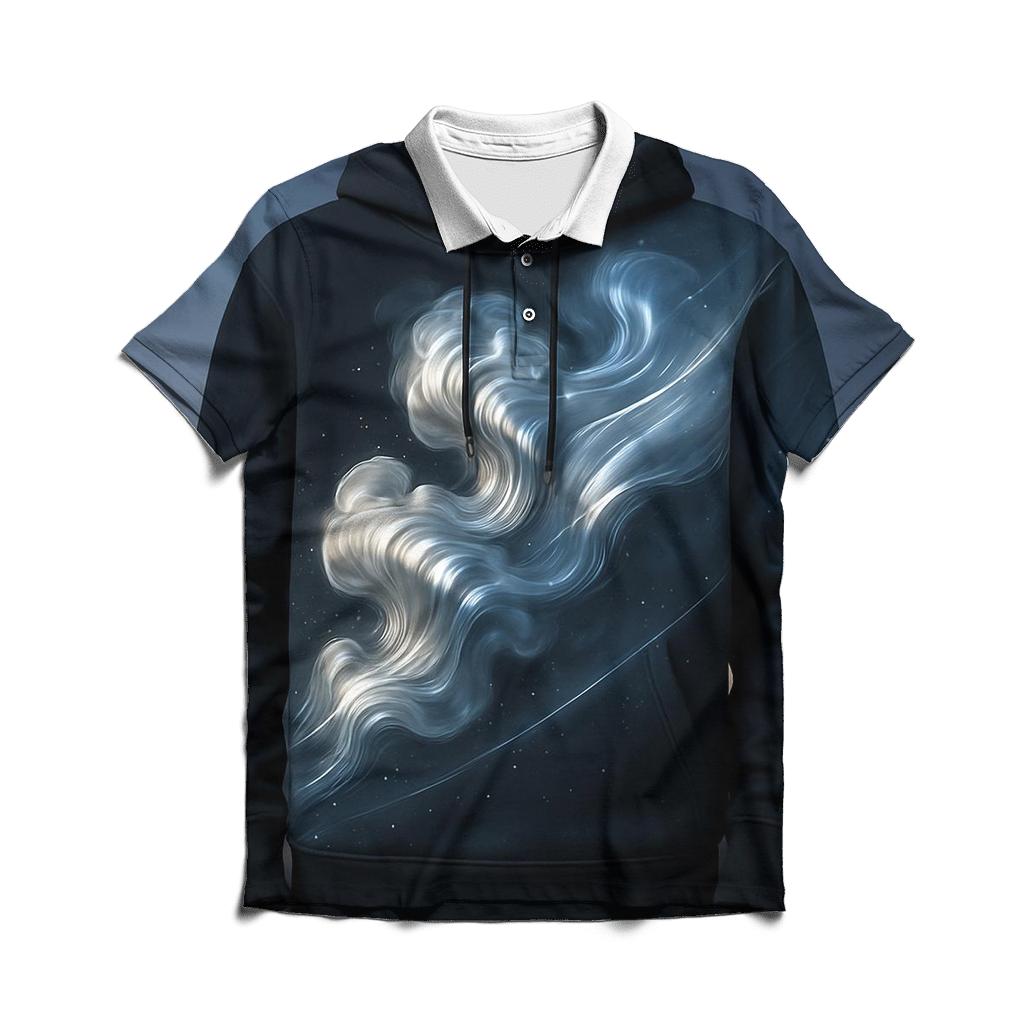Solar Flux Smoke designer slim fit polos