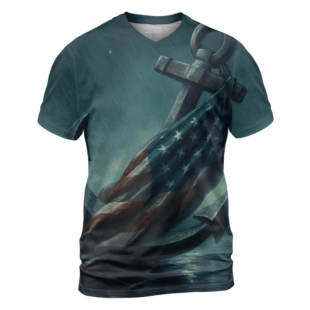 Anchor Of Freedom personalized full print shirts
