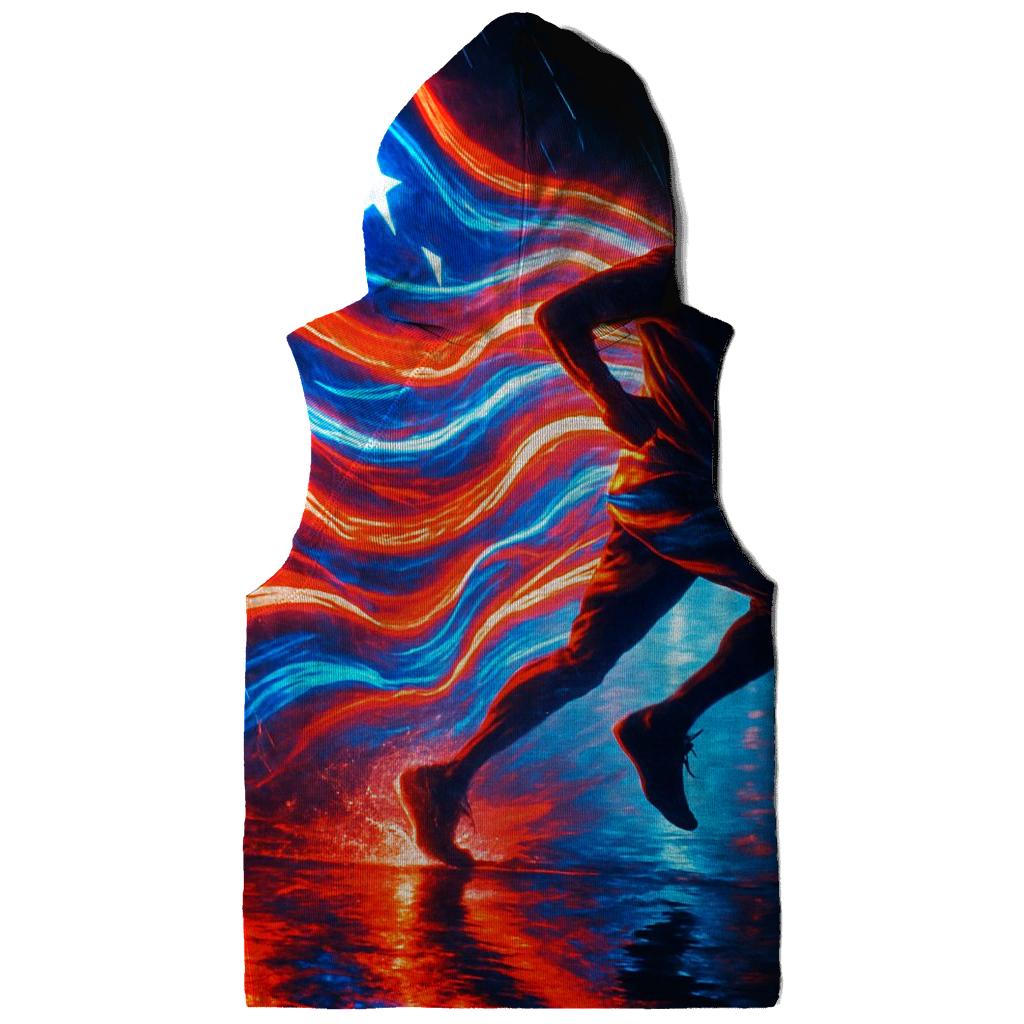 Neon Stripes Run hoodie trends
