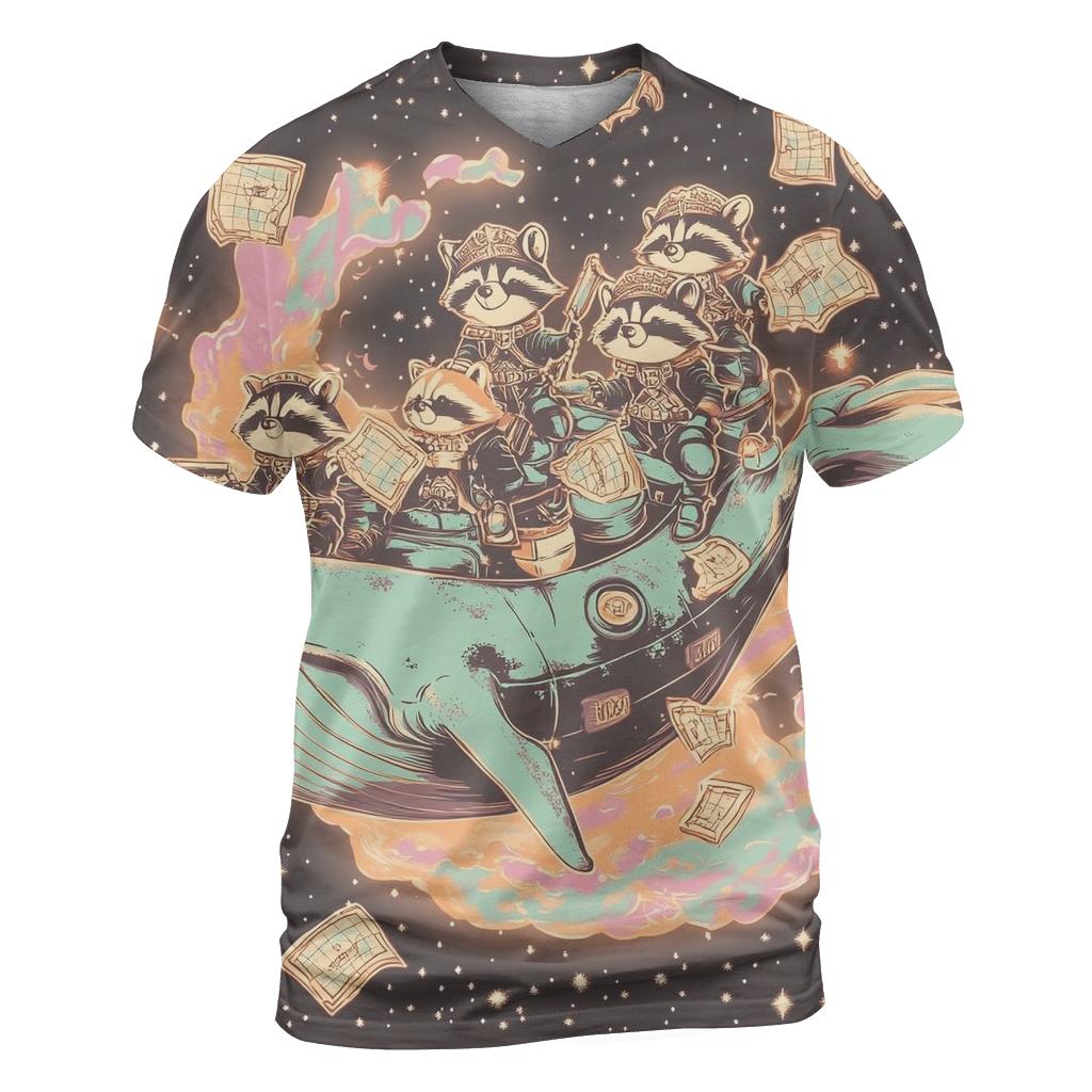 Bubblegum Space Pirates unique graphic print tees