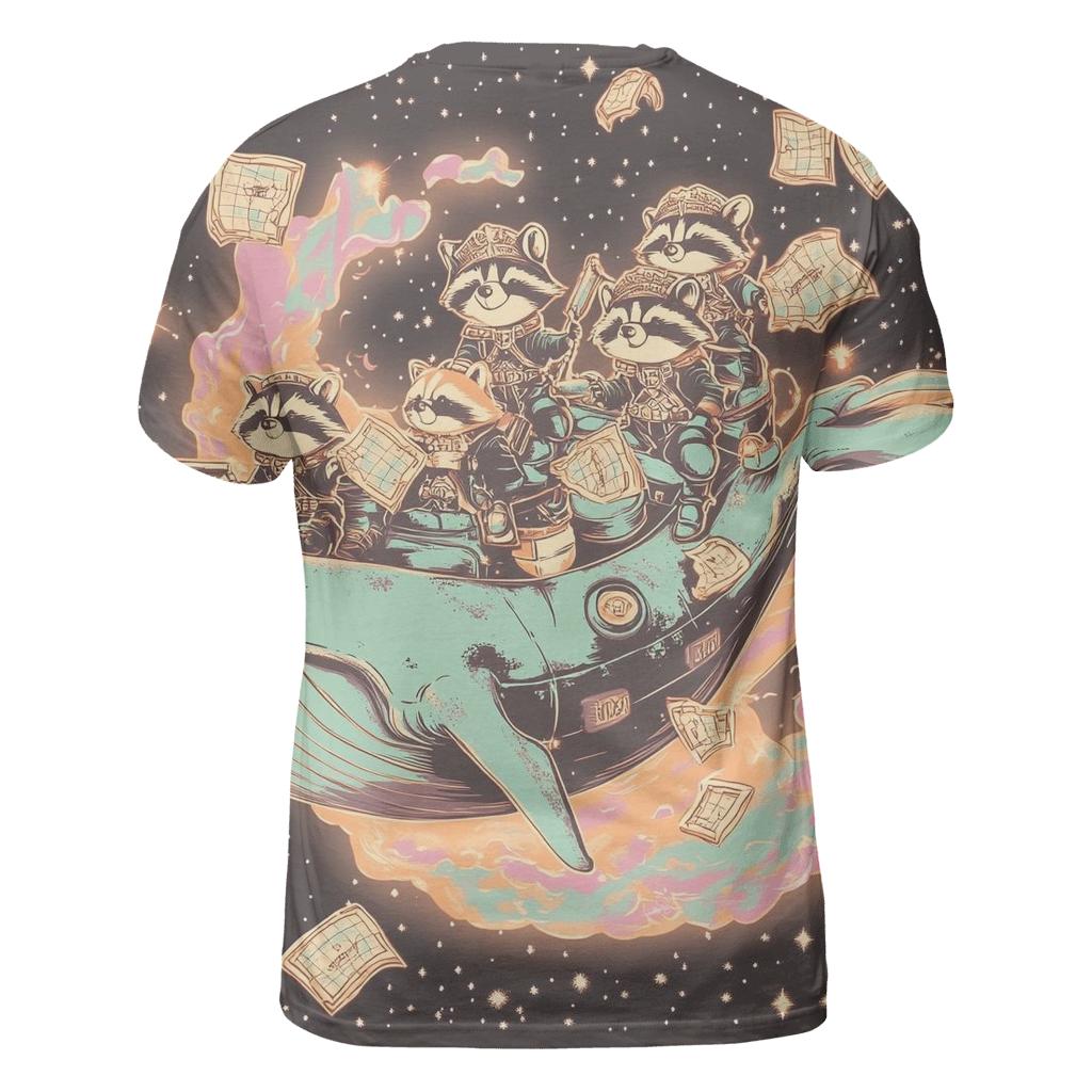 Bubblegum Space Pirates unique graphic print tees