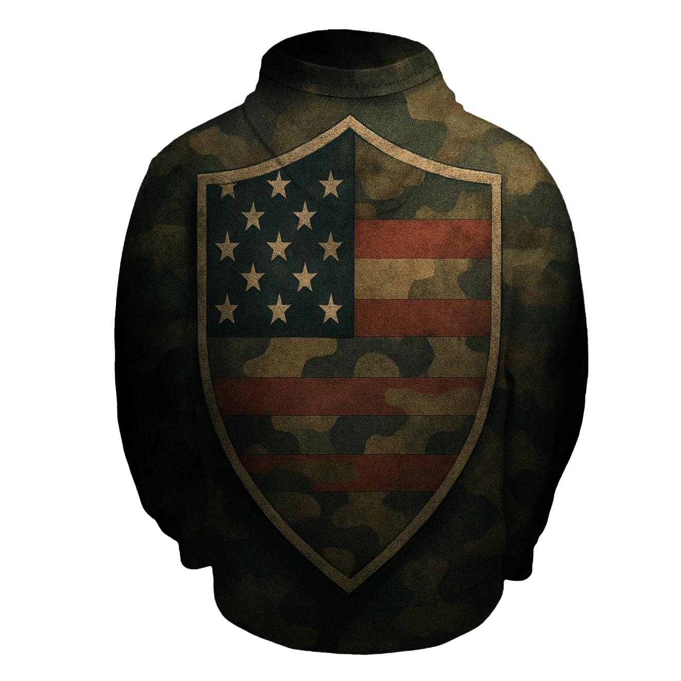 Camouflage Liberty Blend premium hoodies