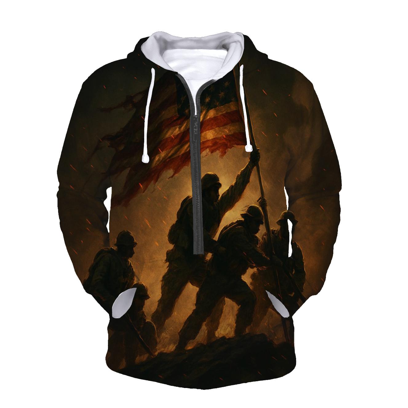 Signal Of Resolve heavyweight hoodies