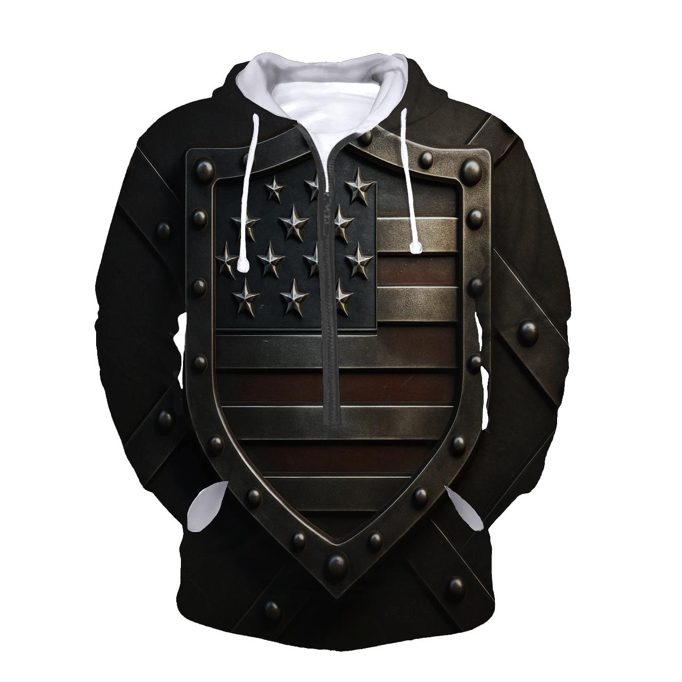 Ironclad Banner Crest graphic hoodies