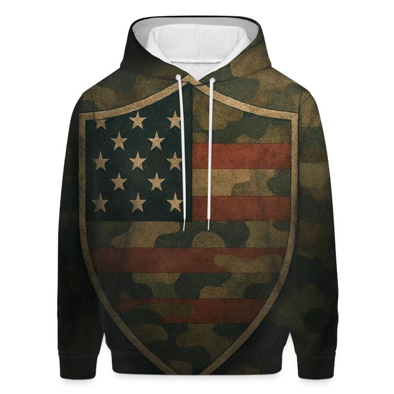 Camouflage Liberty Blend premium hoodies