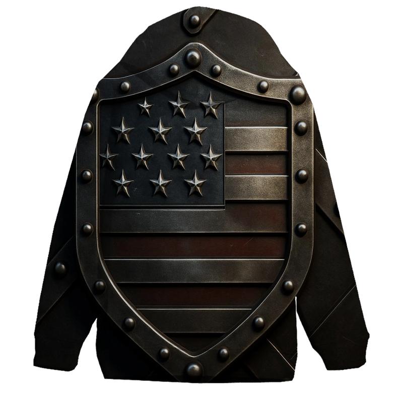 Ironclad Banner Crest graphic hoodies