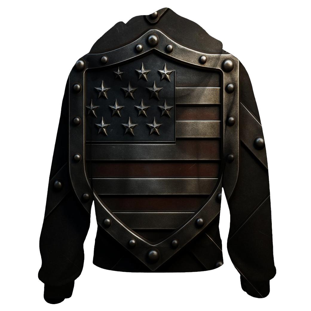Ironclad Banner Crest zip-up hoodies