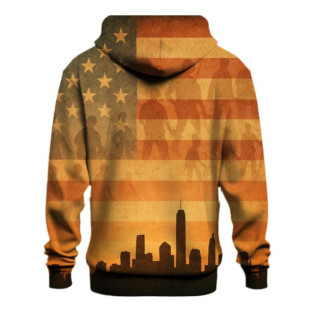 Silent Sentinel Skyline pullover hoodies