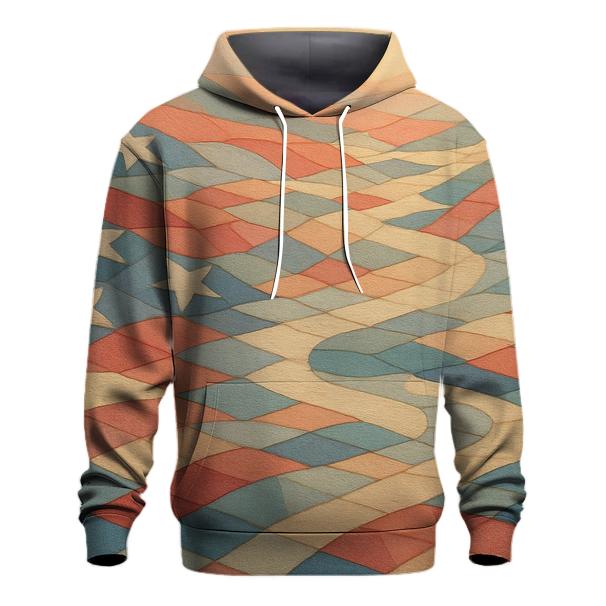 Field Of Stars Mosaic embroidered hoodies