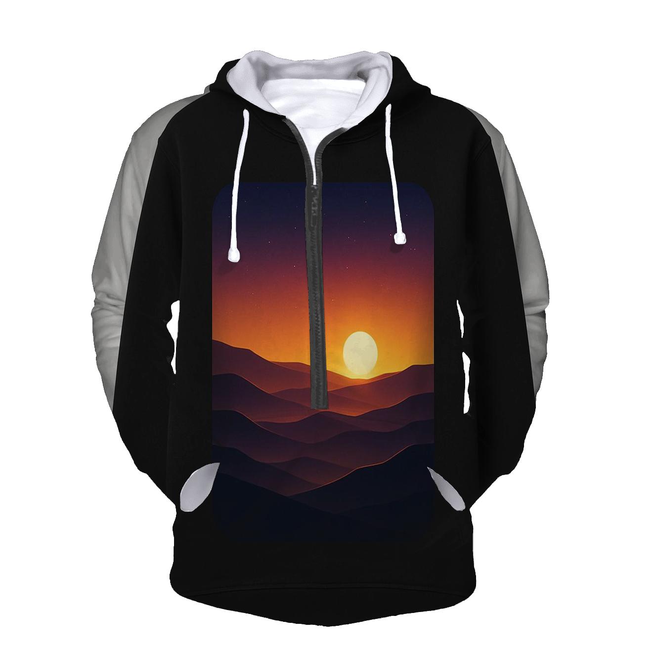 Amber Dune Silhouettes hoodie designs